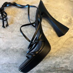 NEW IN BOX Nine West Terrie Ankle Wrap Heels